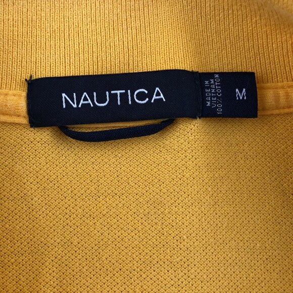 2 Nautica Men Polo Shirts Medium Lot Of Two Short SLeeve Classic Casual Pullover - Picture 3 of 15